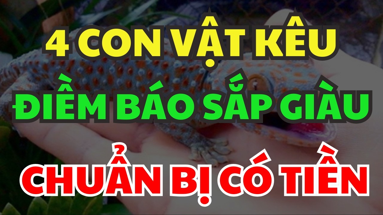 4 Con Vật Kêu Quanh Nhà Là Điềm CỰC GIÀU – Gia Chủ Chuẩn Bị Đón Lộc Trời, Tiền Về Không Ngờ