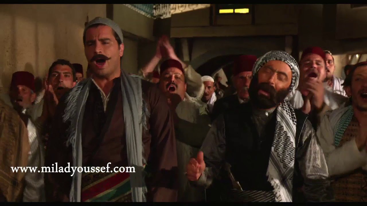 باب الحارة ـ عصام في احلى عراضة شامية في عرس عبدو ـ ميلاد يوسف ـ حسام الشاه