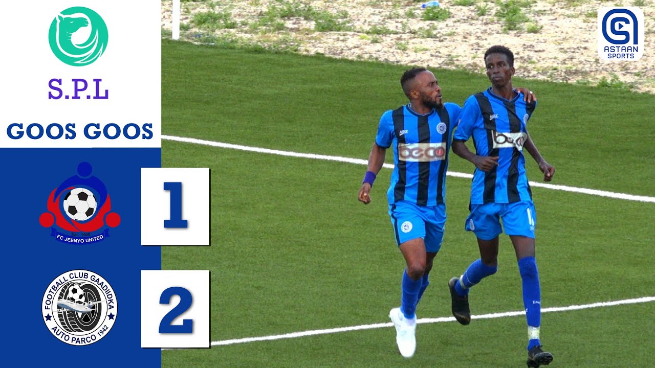 GOOS GOOSKA: JEENYO (1-2) GAADIIDKA | SOMALI PREMIER LEAGUE 2020/2021.