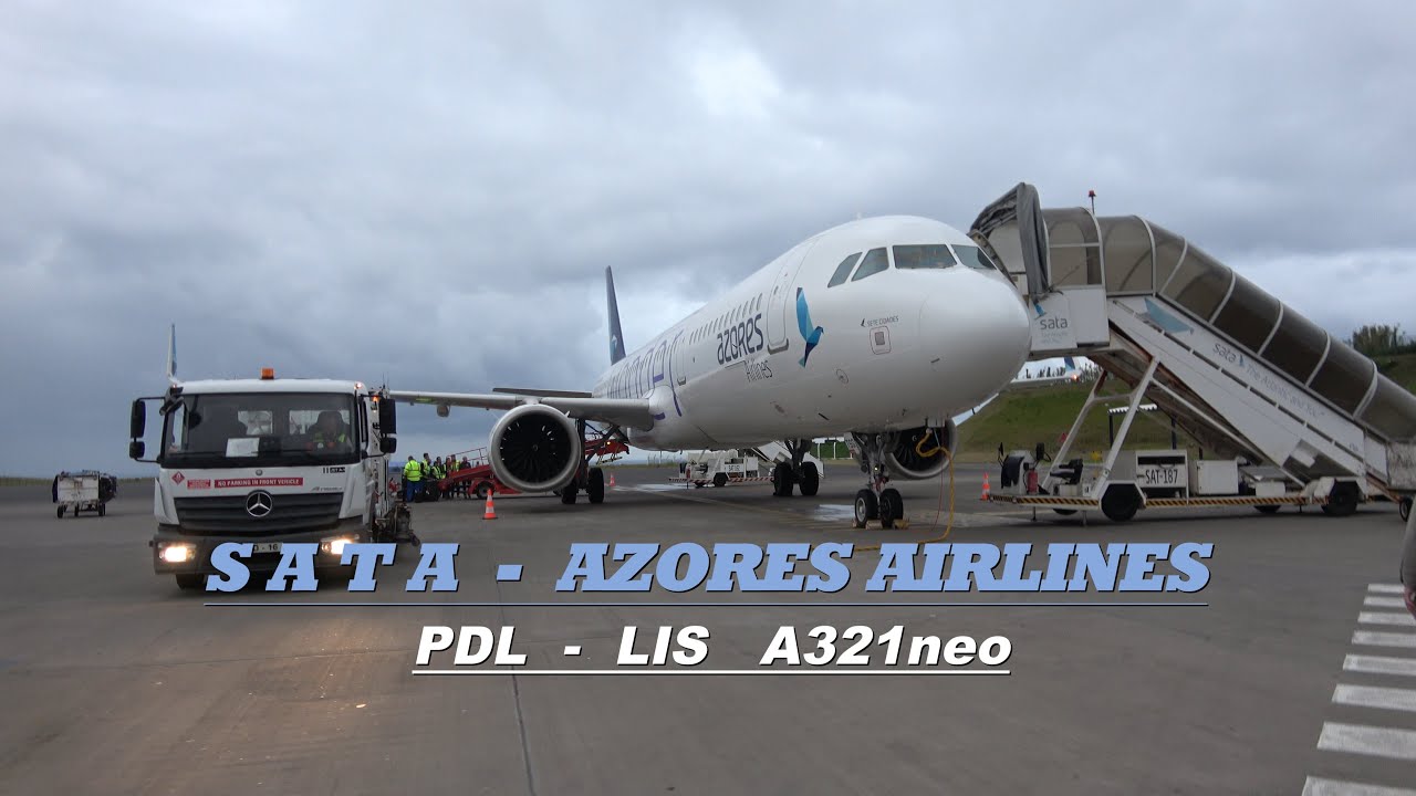 SATA Azores Airlines Понта-Делгада - Лиссабон A321neo