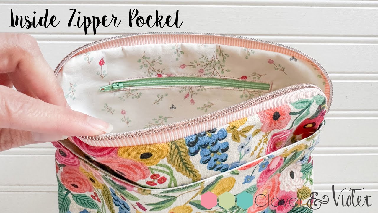 Tutorial: How to Add an Inside Zipper Pocket to Any Bag