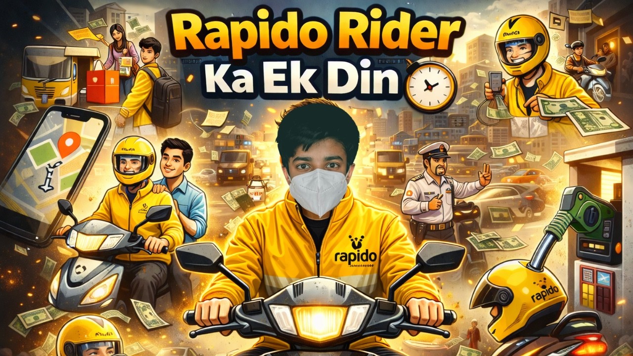 Rapido Raider Ka Ek Din ll Daily Vlog Challenge's 10/366 Day's.