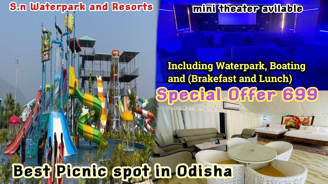 SatyaNarayan Eco Resorts and Waterpark   || Best picnic spot in odisha || Mini theater available