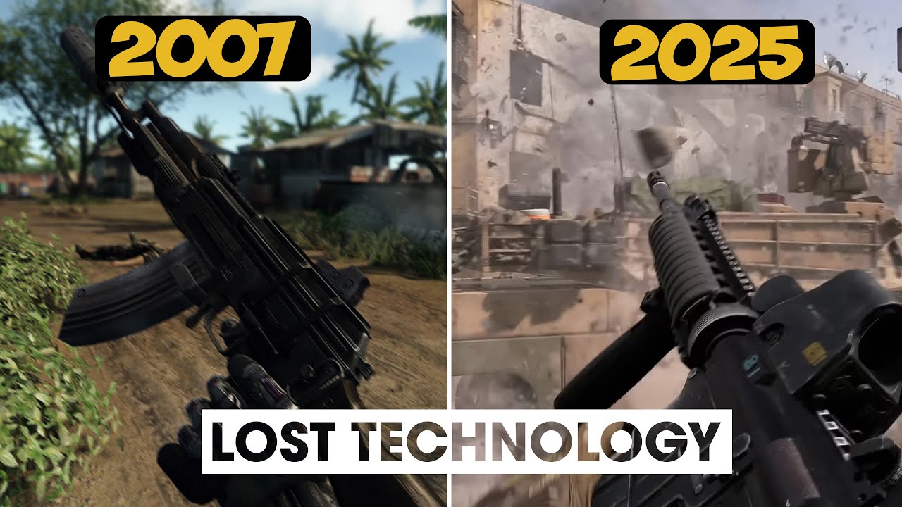 Современные игры против старых игр | Lost Technology Edition