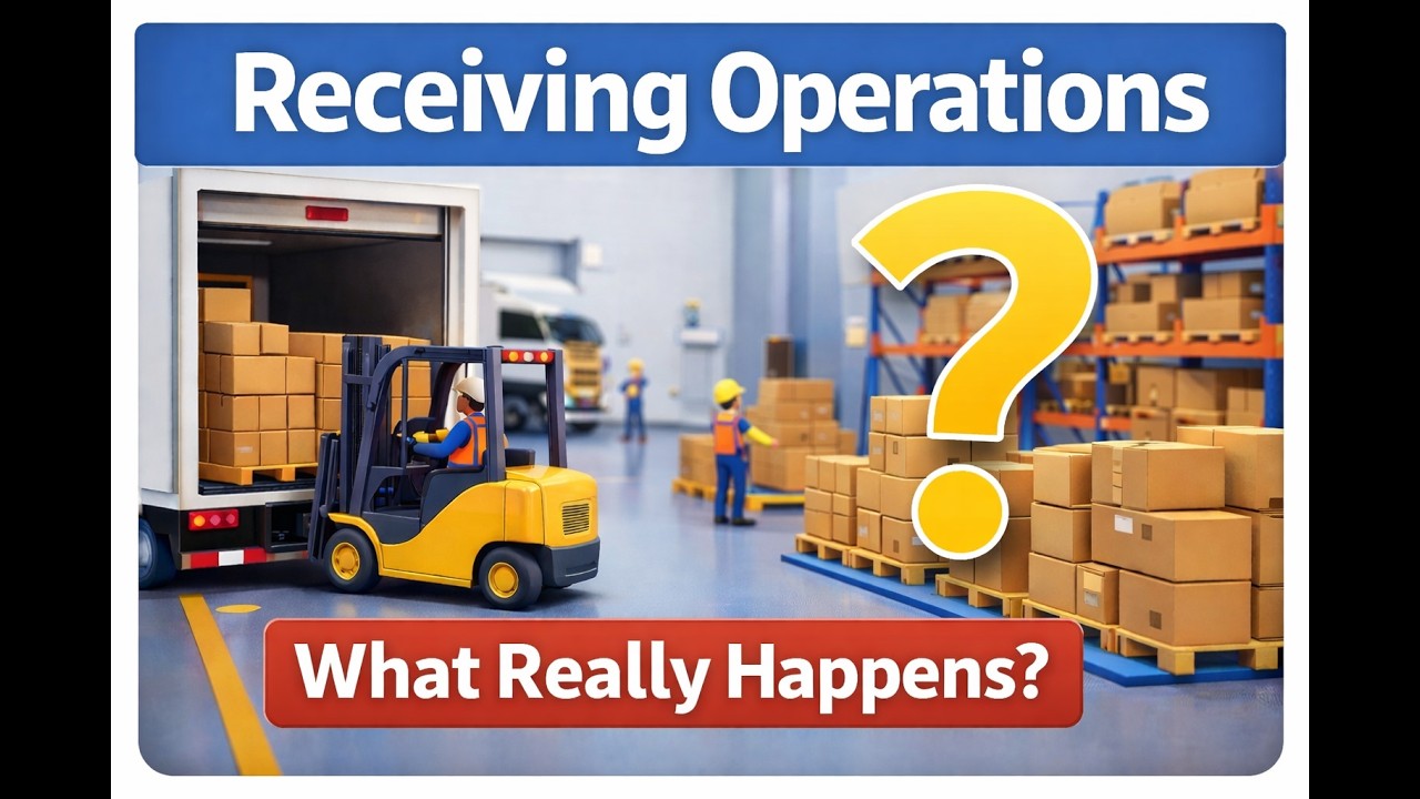 Receiving Operations Explained | Warehouse Inbound Process