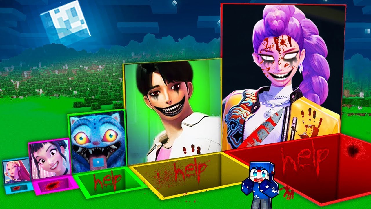 NE CHOISISSEZ PAS LE MAUVAIS TROU GÉANT KPOP DEMON HUNTERS SUR MINECRAFT ! Rumi, Jinu, Derpy, Mira