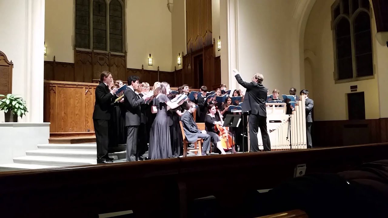 20160306 201100 2016 03 06 Bach Six Motets Georgia Tech Chamber Choir Druid Hills Presbyterian