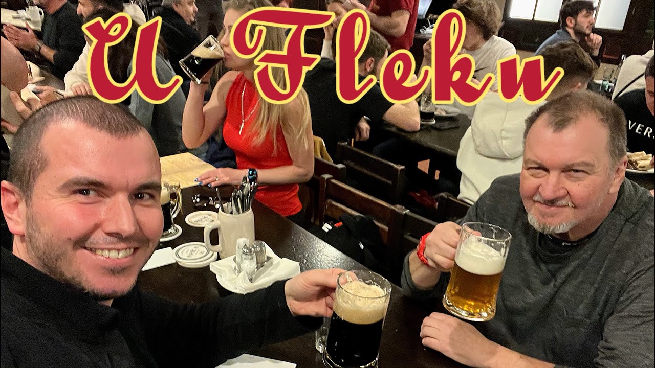 BEST Beer in Prague: U Fleku - &Auml;lteste Brauerei in Prag 🍺 Czech Republic 🇨🇿