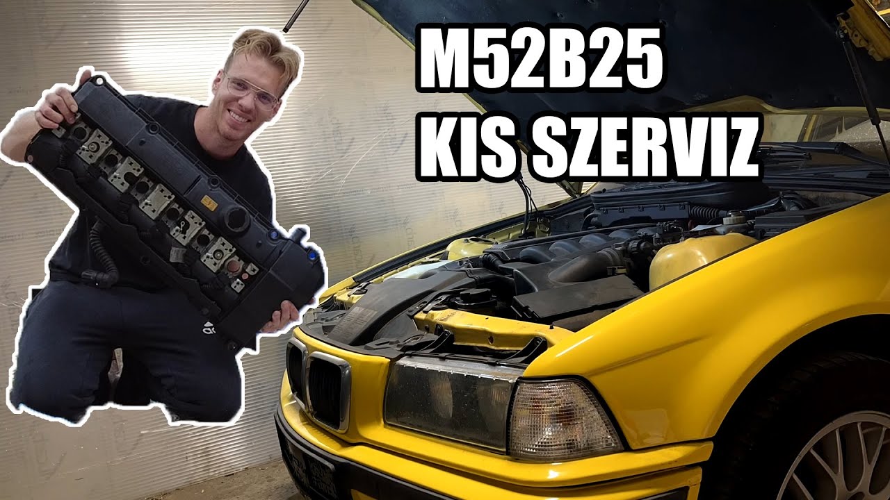 BMW E36 323Ti // Nem melegszik a hűtővíz?! Olajfolyás? - M52B25 hűtőrendszer légtelenítés