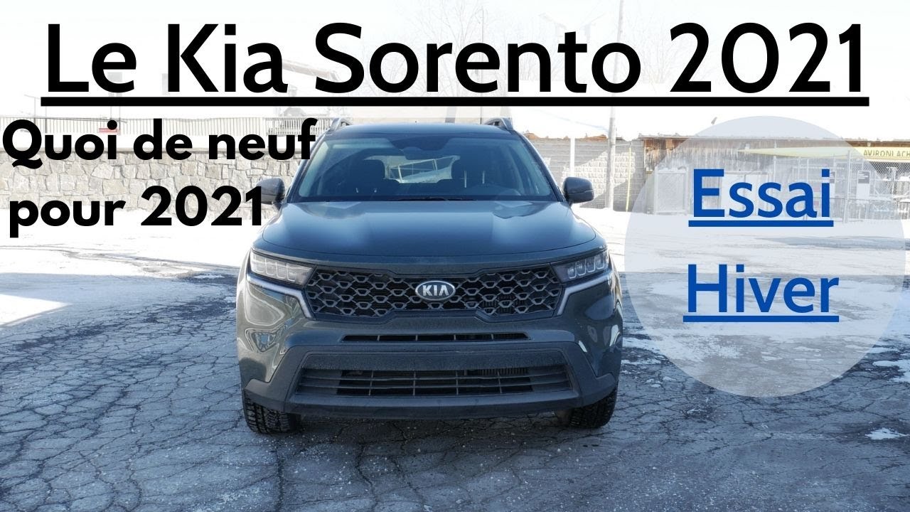 Essai Kia Sorento 2021