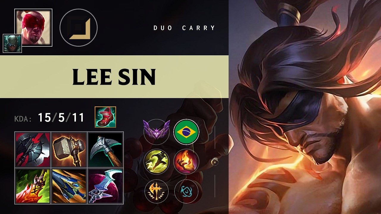Lee Sin ADC vs Yunara - BR Master Patch 26.16