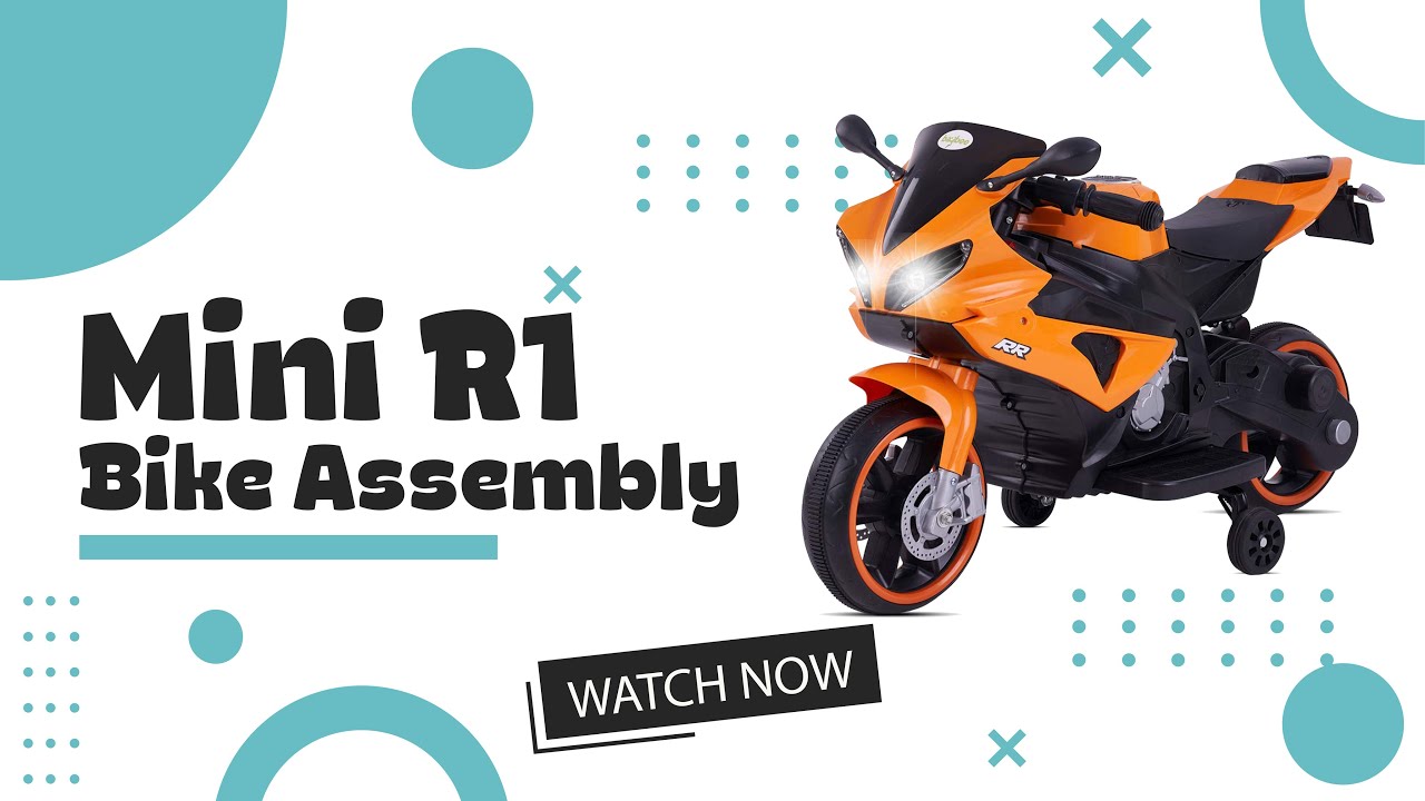 Baybee Mini R1 Battery Operated Ride On Bike for Kids |Baby Toys