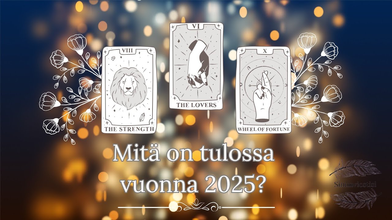 🎆 Korttinosto vuodelle 2025 🎆 Mitk&auml; energiat vaikuttavat sinuun?
