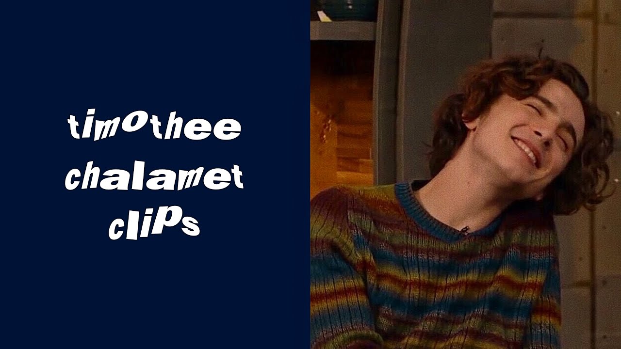 timothee chalamet clips