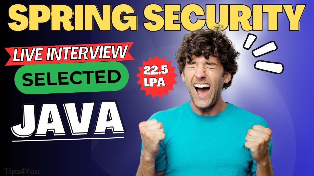 Собеседование по Java Spring Security в режиме реального времени | 22,5 рупий LPA | JWT, аутентиф...