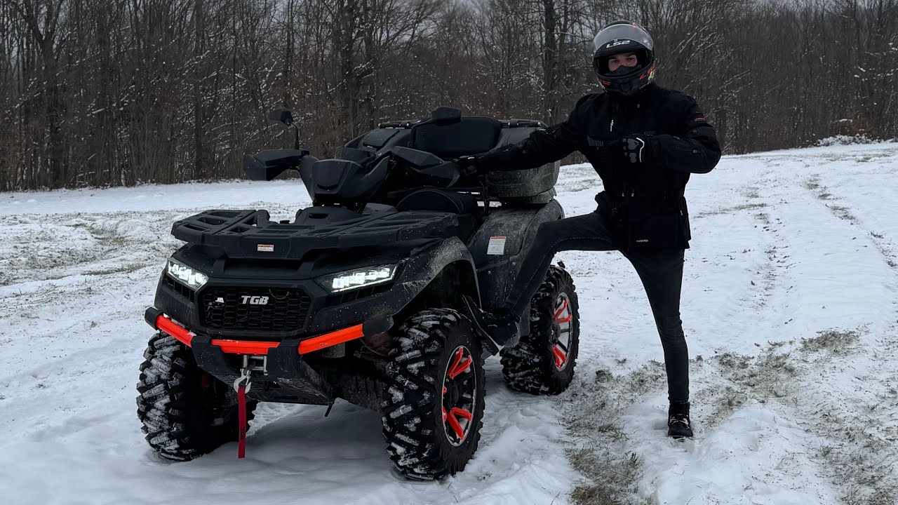 VOZIM QUAD PO SNIJEGU - TGB BLADE ABS 1000 KUBIKA