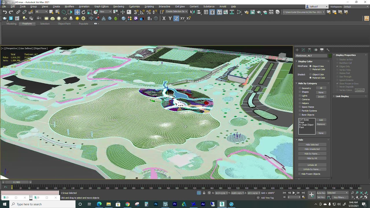 Autodesk 3ds Max retopology tool