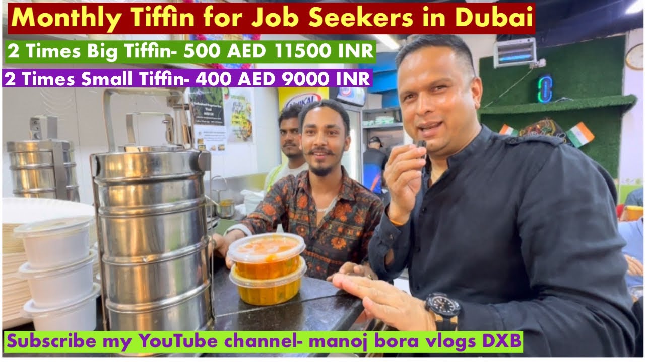 Monthly Affordable Tiffin Service For Bachelor and jobseekers in Bur Dubai