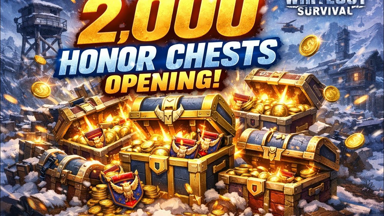 2000 Tribute Honor Chest opening #whiteoutsurvival 