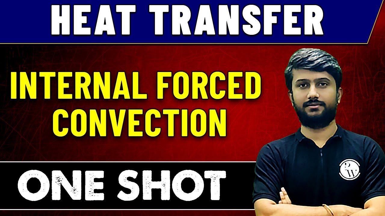 Heat Transfer | Internal Forced Convection in One Shot | GATE 2023