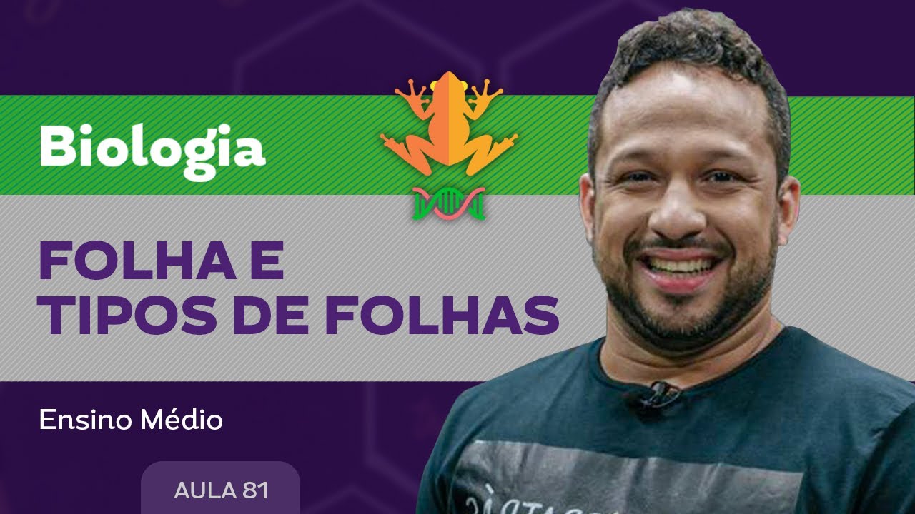 Folha e tipos de folhas ​ - Biologia - Ensino Médio