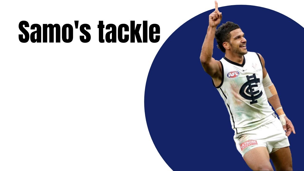 Carlton Highlights | Sam Petrevski-Seton tackle VS Fremantle | Round 15 2019