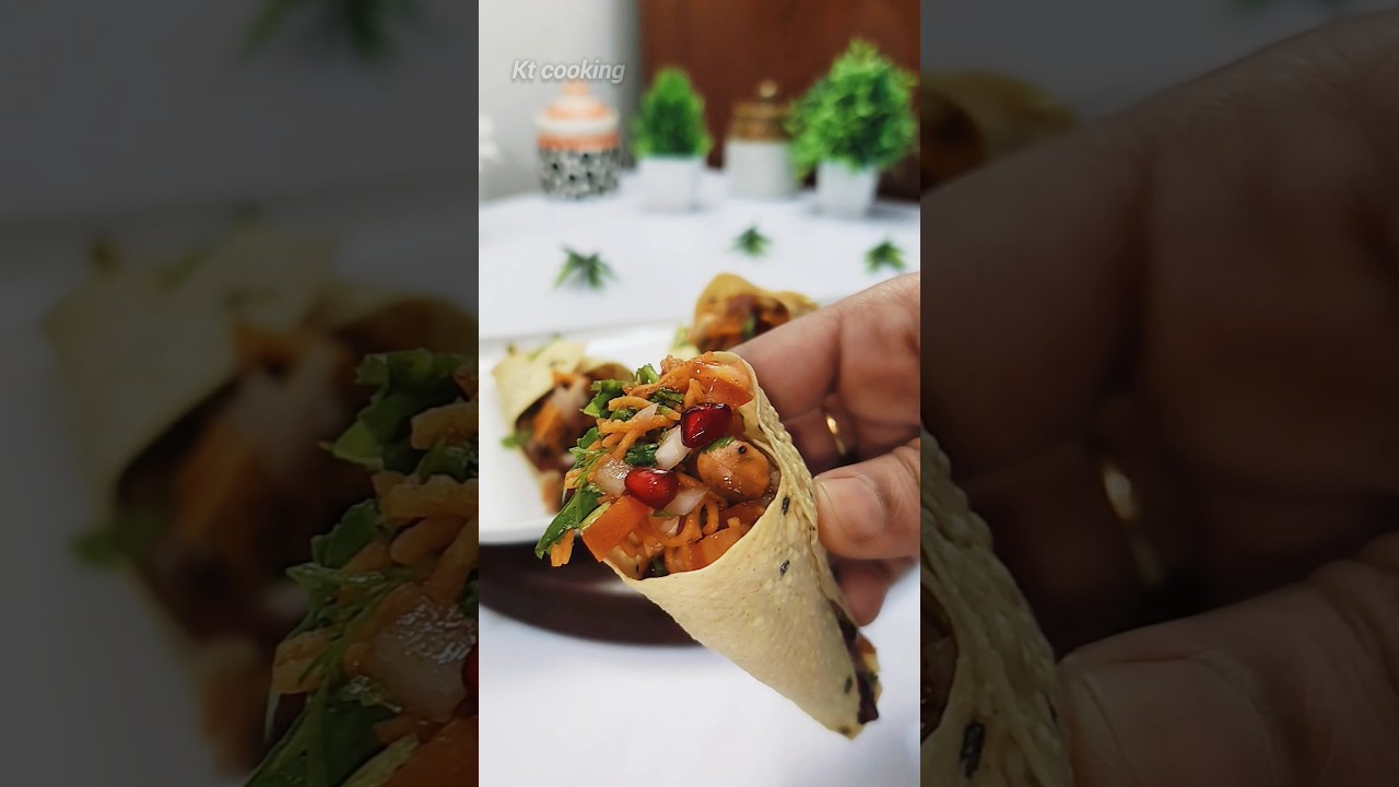 Most delicious papad cone chaat #papadchaat #eveningsnacks #chaat