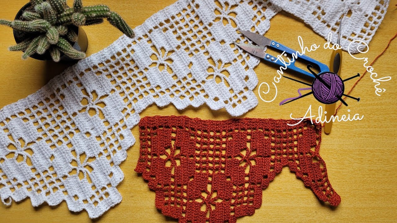 ✅️🌹barrado para pano de prato e toalhas #crochet #180