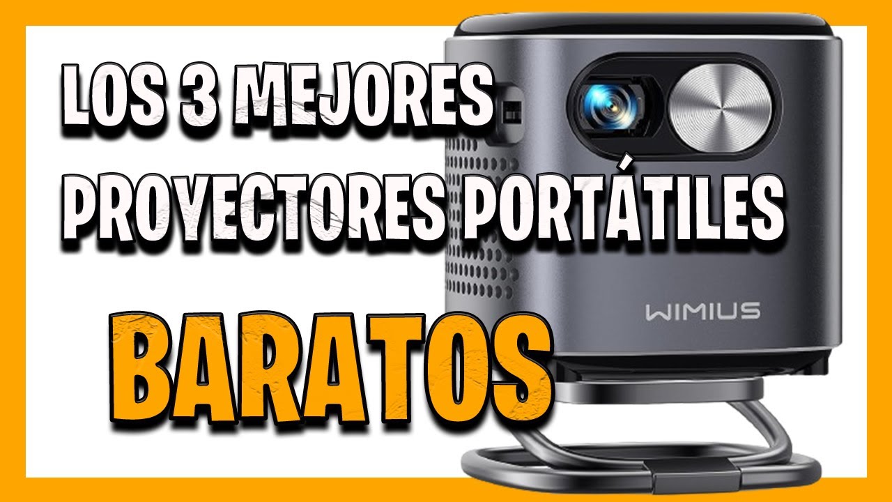 Mejores proyectores port&aacute;tiles calidad precio en 2025! ✅ &iquest;Qu&eacute; mini proyector barato comprar?