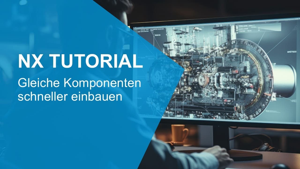 NX Tutorial: Gleiche Komponenten mit gespeicherten Zwangsbedingungen schneller einbauen