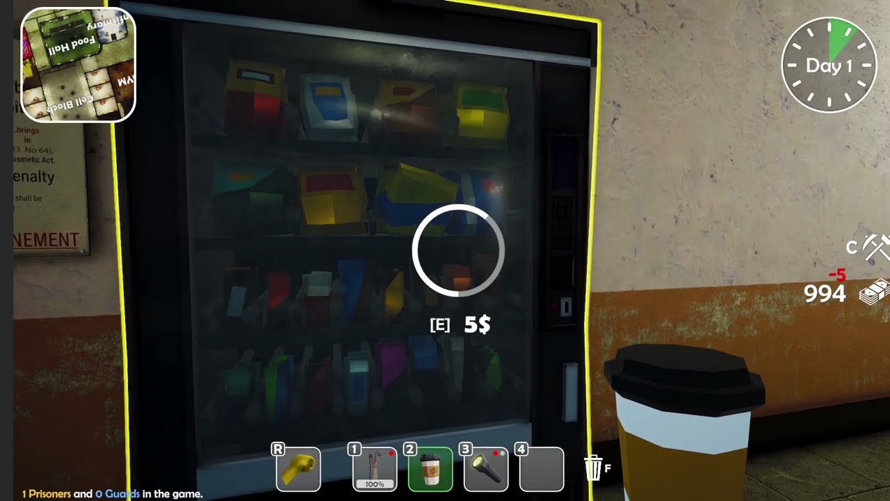 Prison Life 2 - Vending Machine