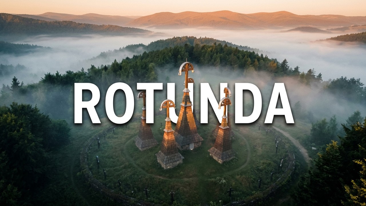 Rotunda Tam czas się zatrzymał Beskid Niski