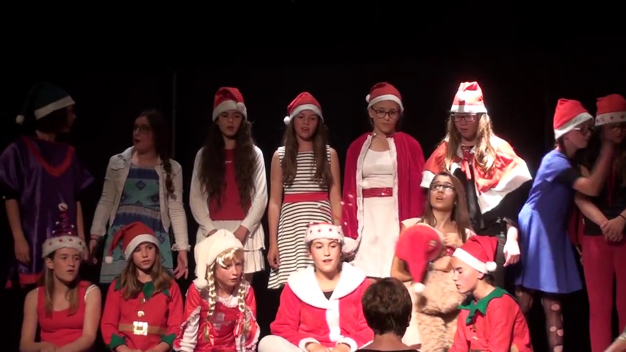 Spectacle de théâtre au collège  l'étrange Noël de Mr Jack en 2016