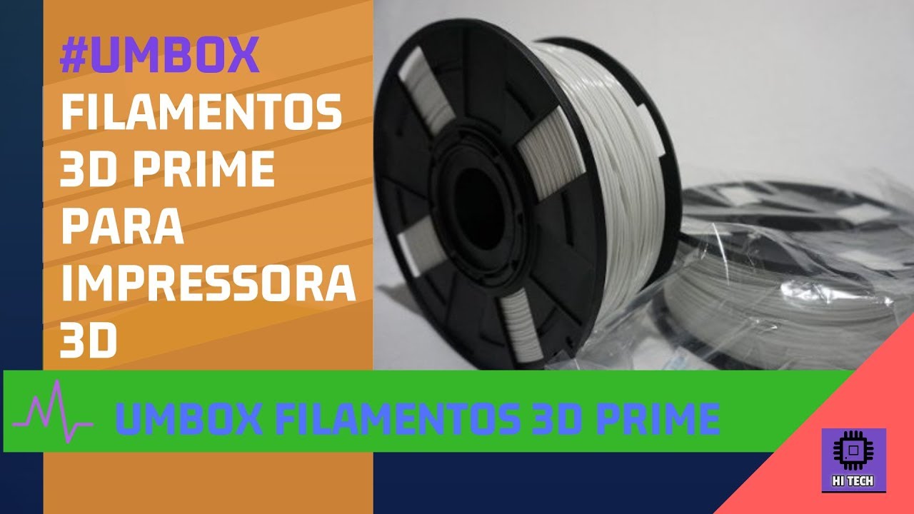 Umbox Filamento 3d Prime para Impressora 3d