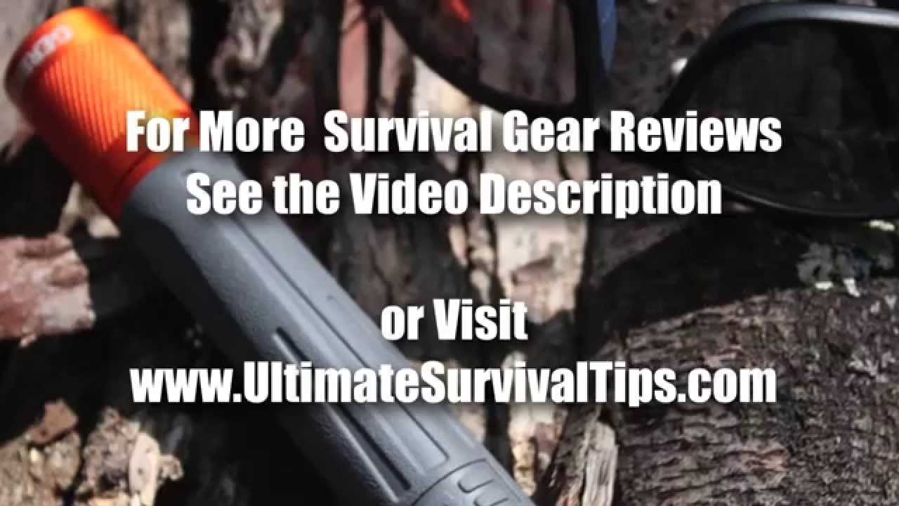 Gerber Bear Grylls Ultimate Survival Torch Review - Best Flashlight - Waterproof LED Flashlight Unde