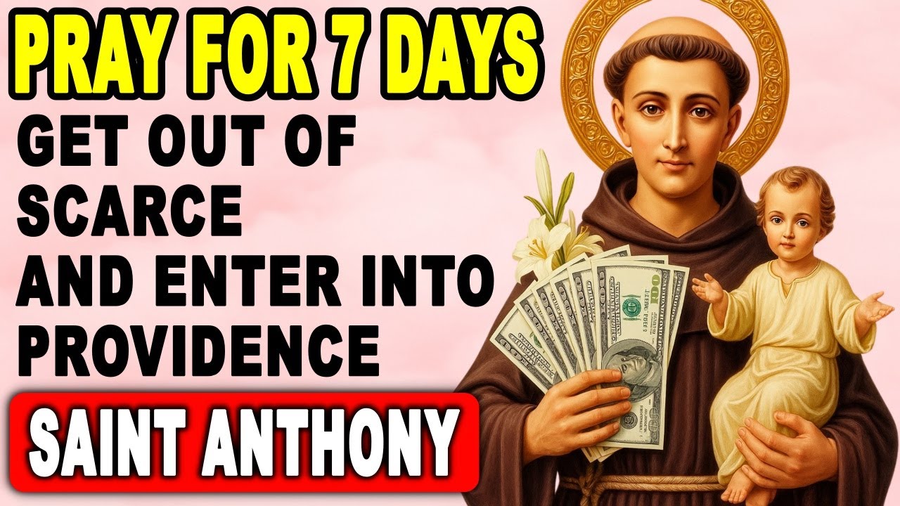 🙏 PRAYER FOR FINANCIAL BREAKTHROUGH: Saint Anthony Removes Every Spirit of Scarcity and Misery 🙌