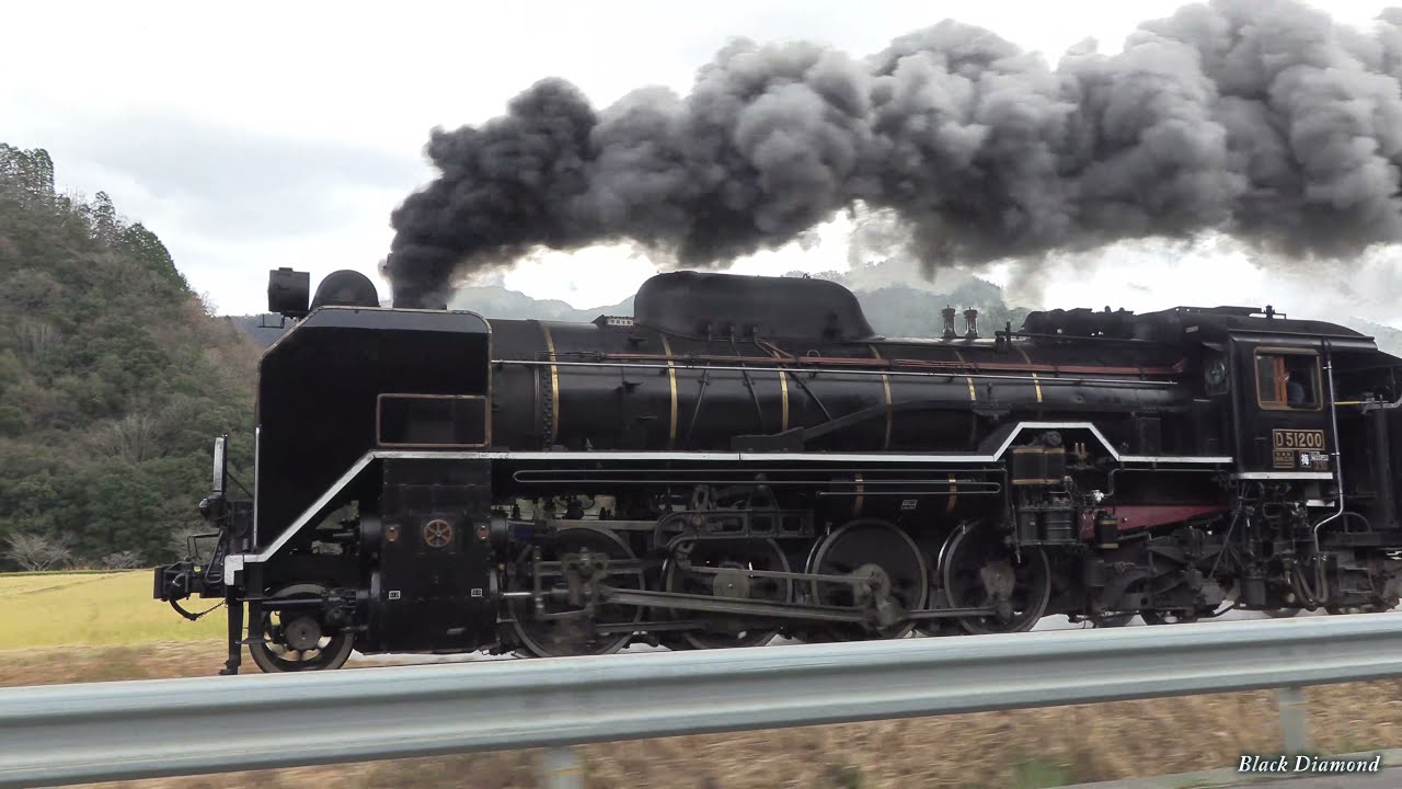 【蒸気機関車】D51200 SLやまぐち号 ～共走～