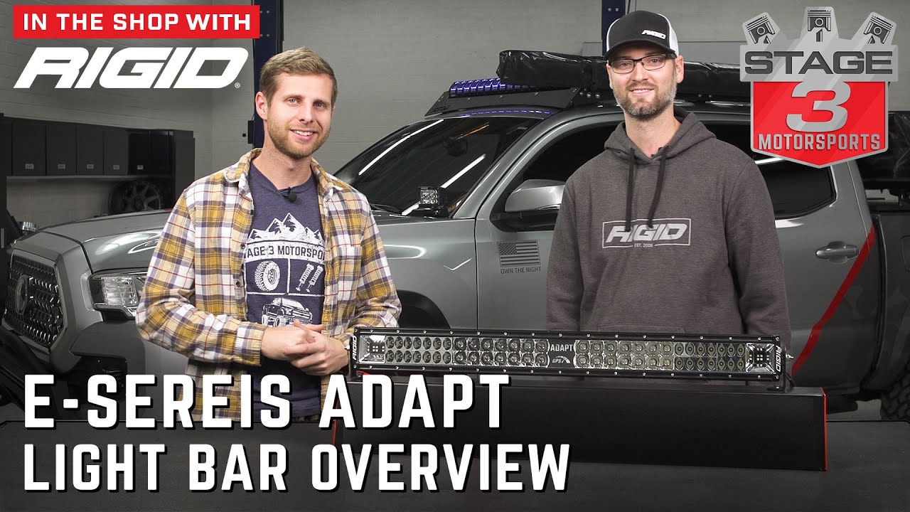 In The Shop With RIGID: Adapt E-Series Light Bar Overview
