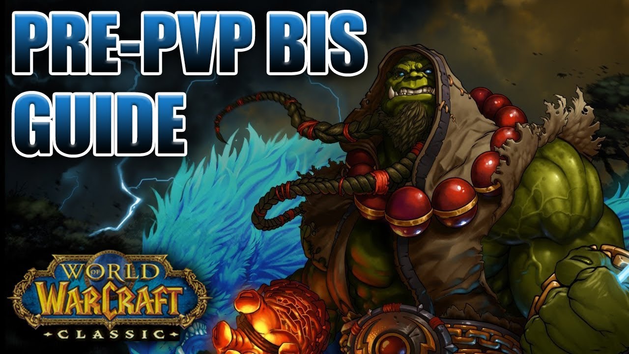 Classic WoW: Enhancement Shaman Pre-PvP BiS Guide | Gear | Enchants