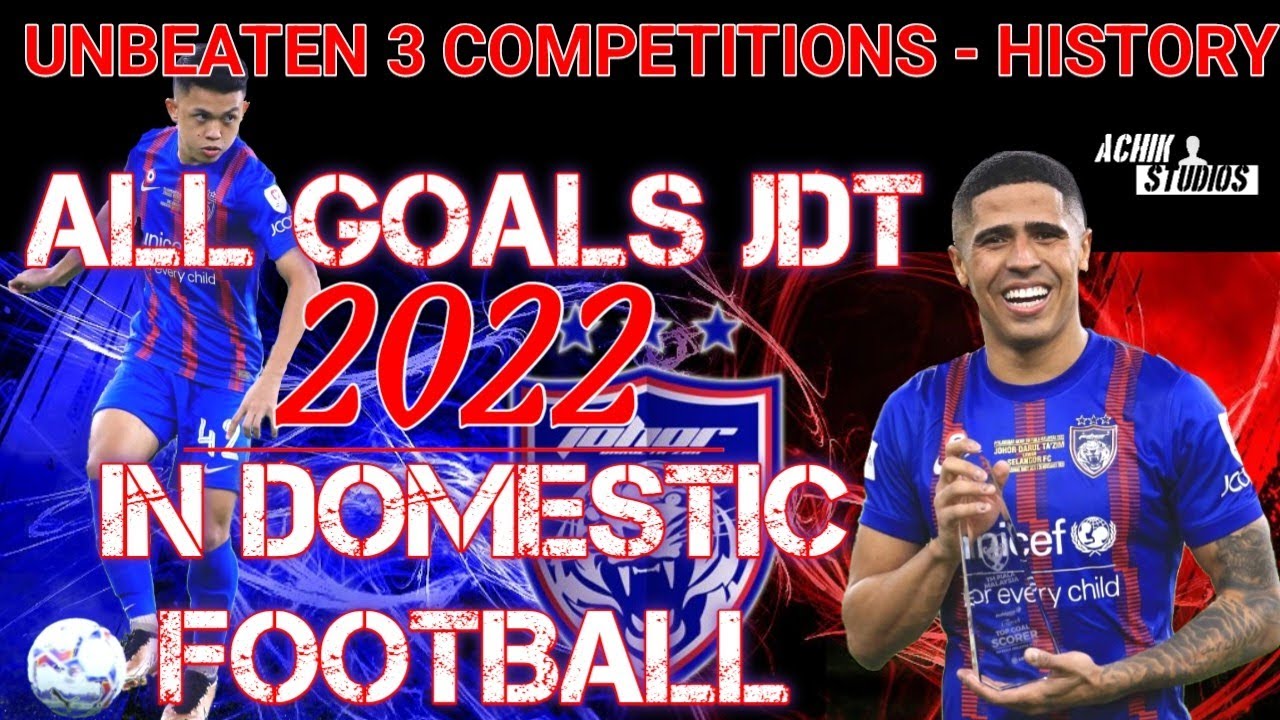 All Goals JDT 2022 In Domestic Football