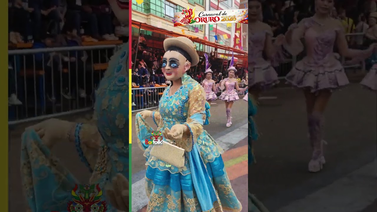 Morenada Central Oruro en el Carnaval de Oruro 2026