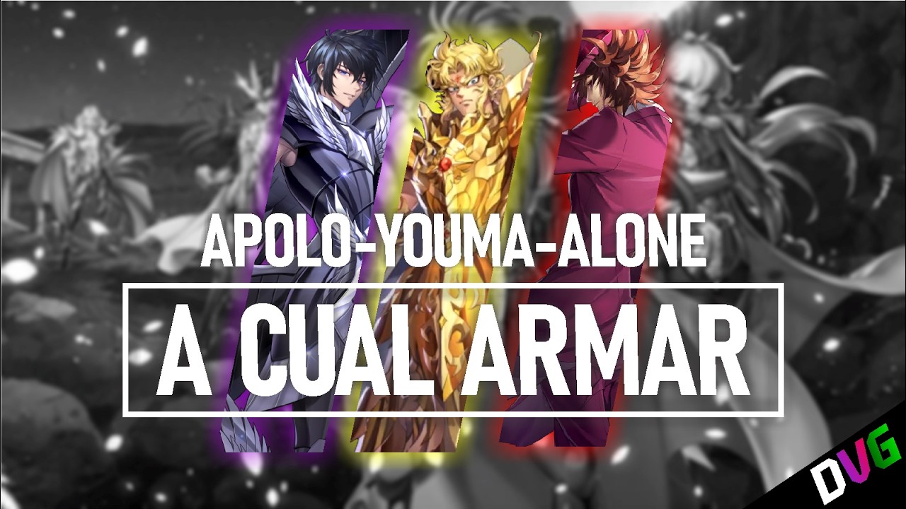 A QUIÉN ARMAR | APOLO / YOUMA / ALONE | Ventajas y defectos de cada personaje