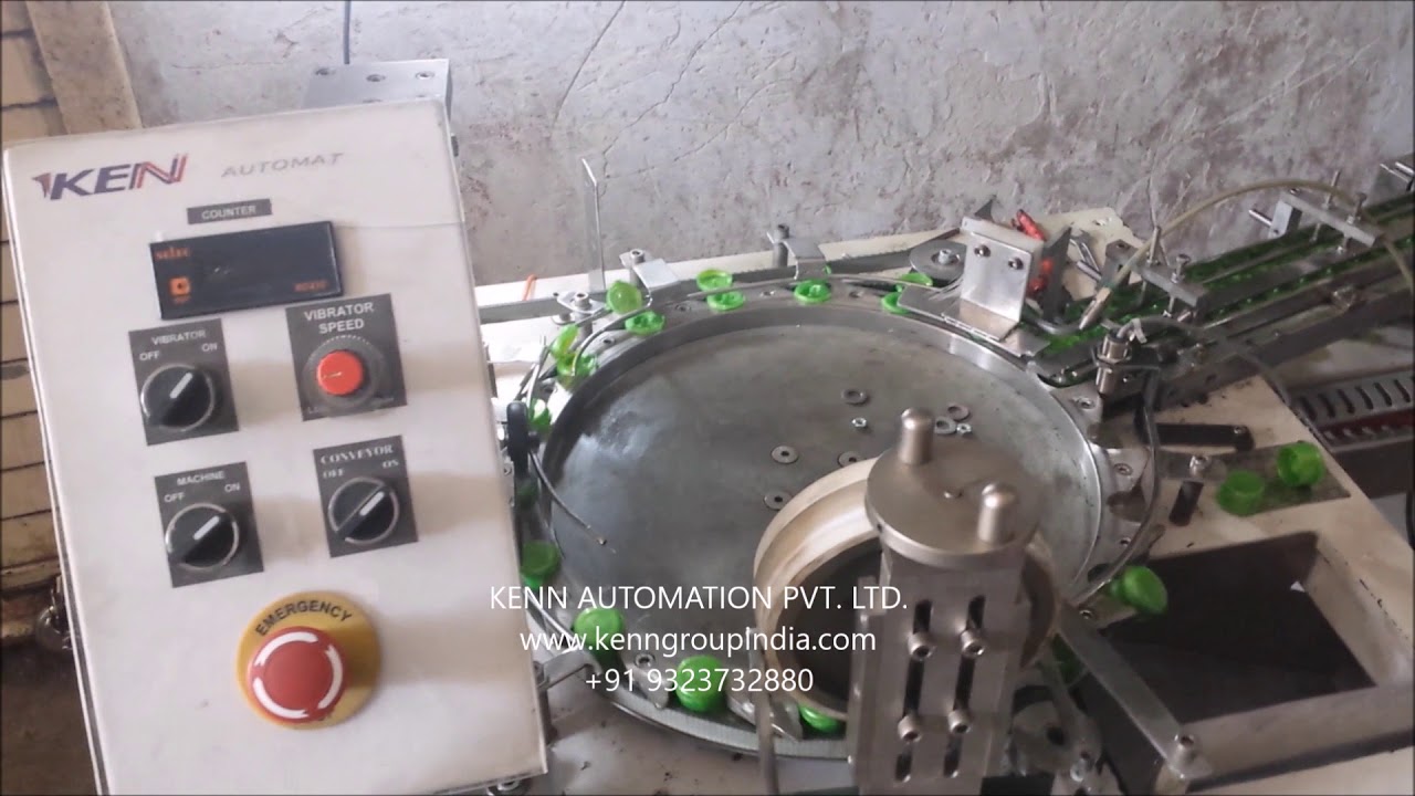 flip top cap closing machine with tamper evident ring band