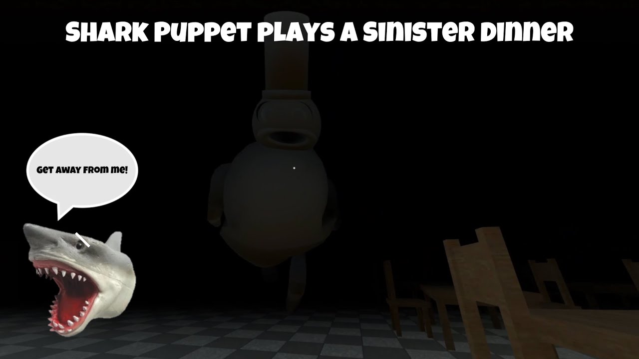 SB Movie: Shark Puppet plays A Sinister Dinner!