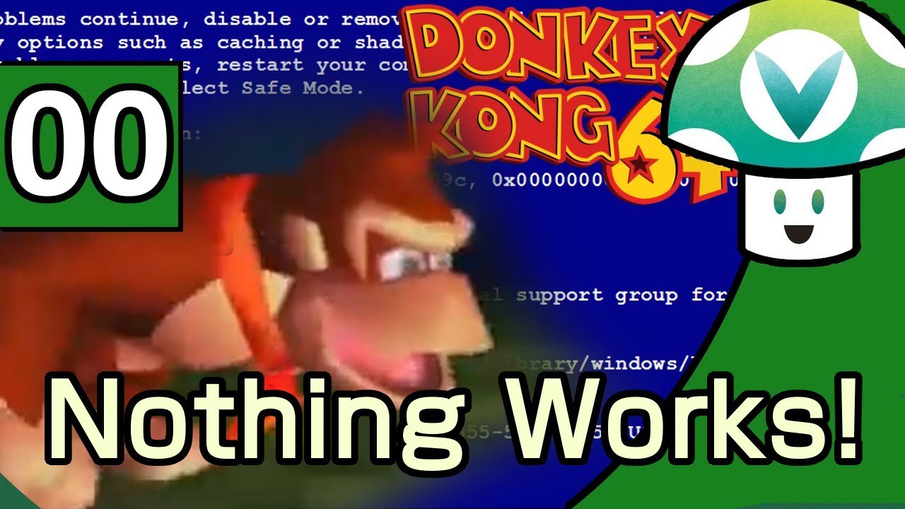 [Vinesauce] Vinny - Donkey Kong 64: The Nothing Works Mod (Fan Edit)