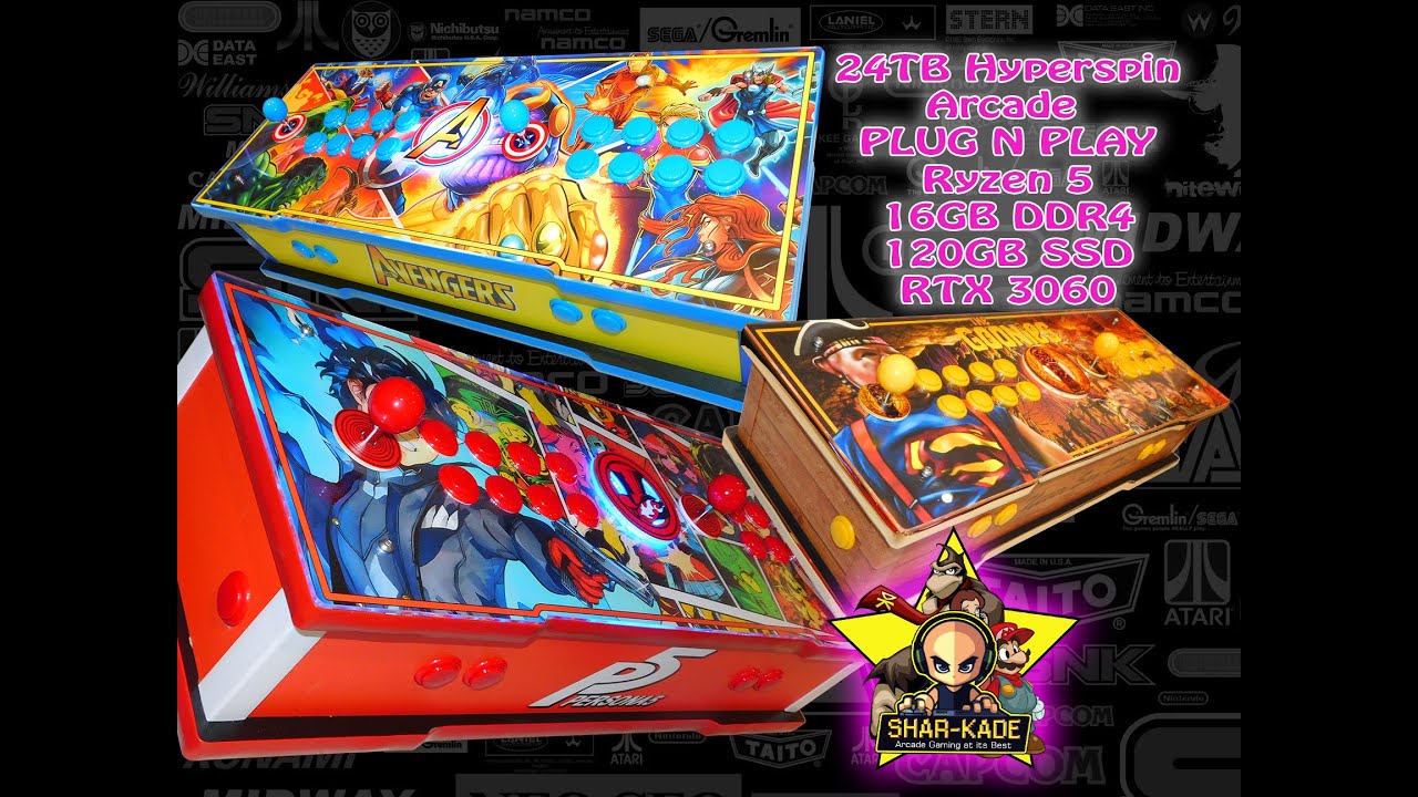 Ultimate Plug n Play Arcades (Mini Home Arcade You Can Take Anywhere) - #gaming #arcade #sharkade