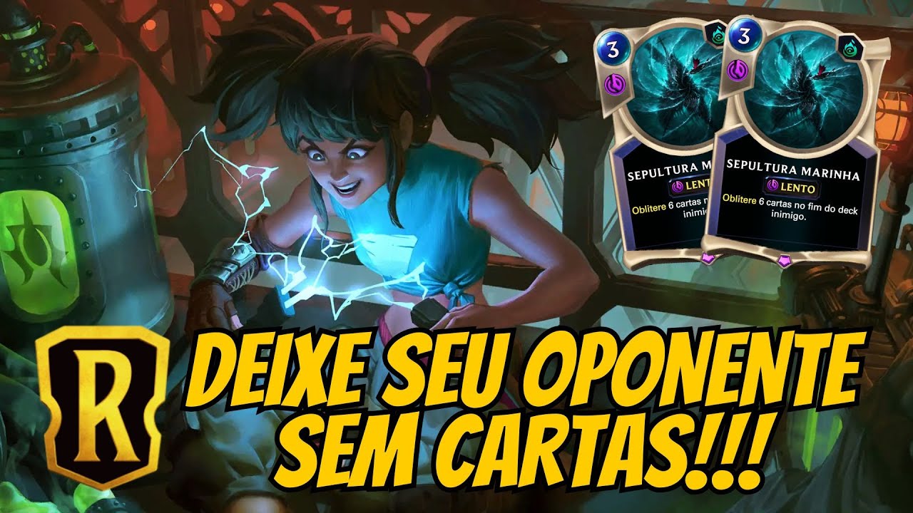 DECK DE CÓPIAS INFINITAS DE SEPULTURA - Legends of Runeterra