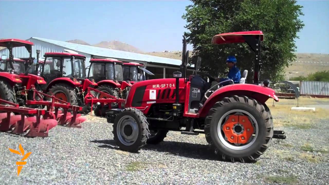 China Give Tractors to Afghanistan