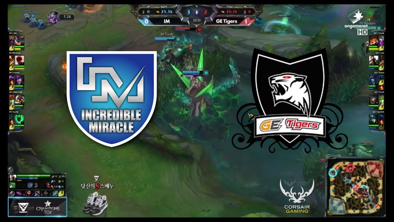 OGN Spring Split - Incredible Miracle v GE Tigers Analysis