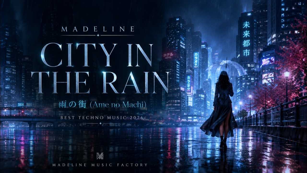 Madeline - 雨の街 (Ame no Machi) – City in the Rain (BEST TECHNO MUSIC 2026)